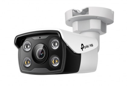 Vigi C340 V2.20 4MP | 4mm |  Full-Color Bullet IP Kamera(Çift Y. Ses,Aktif Sav)