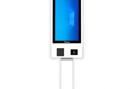 Tiwox Kiosk K-3250W 32" i7 5.Nesil 16GB RAM 256 SSD 2D Okuyucu Pos PC (Beyaz)